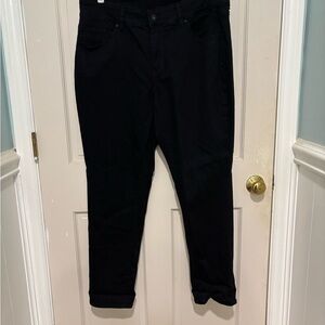 Jag Jeans Skinny Girlfriend Pants Black Size 16w